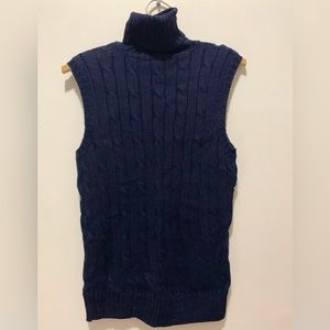 Ralph Lauren Turtleneck sleeveless sweater